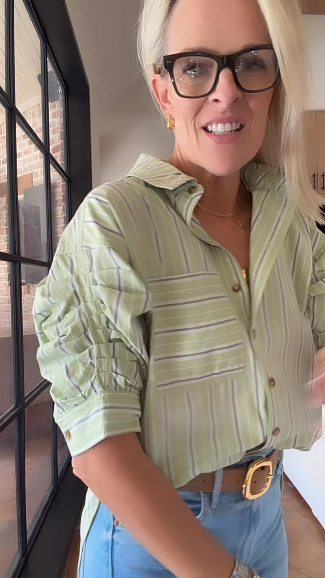 This blouse is special.

Fit is true to size 

@Anthropologie ￼

#LTKootd #LTKdayinmylife #LTKOver40