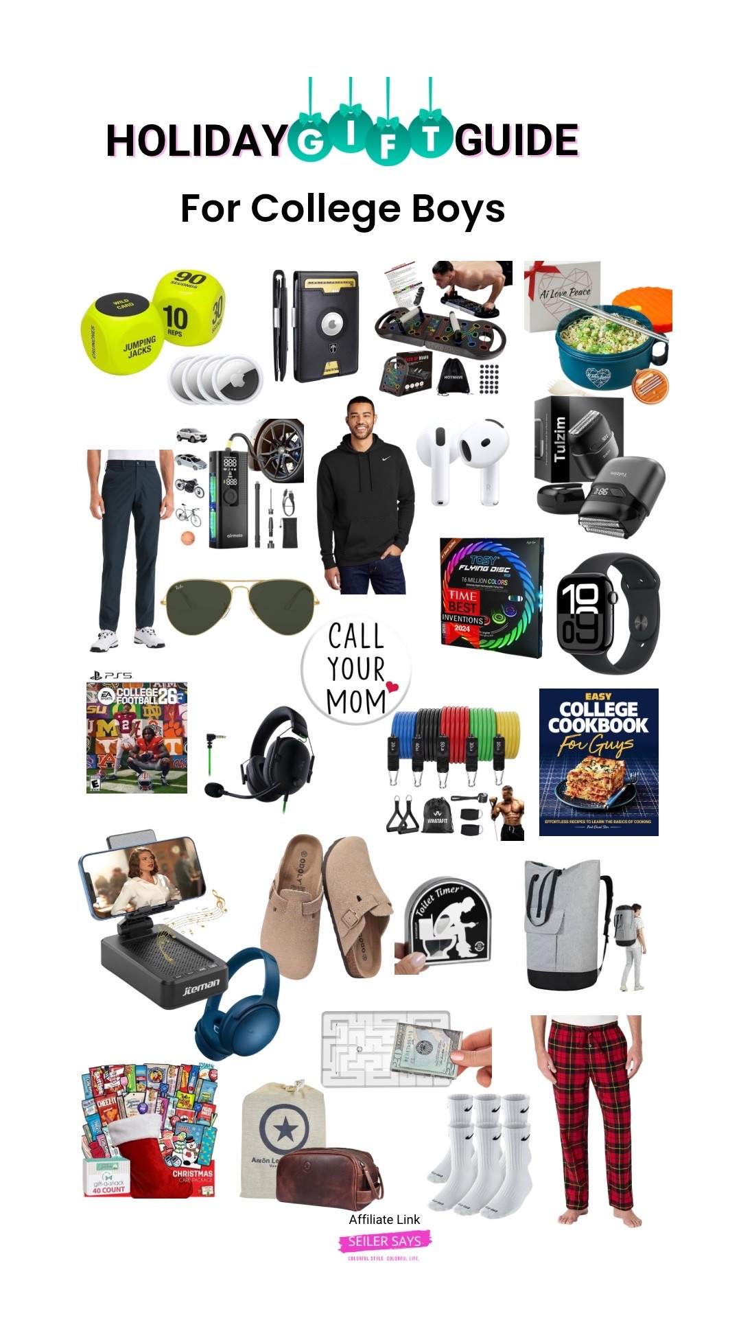 2025 College Boy Gift Guide!🎁 Easy holiday Christmas present ideas for the young men in your life. Teens will also love many of these Amazon gifts!

#LTKHoliday #LTKGiftGuide #LTKMens