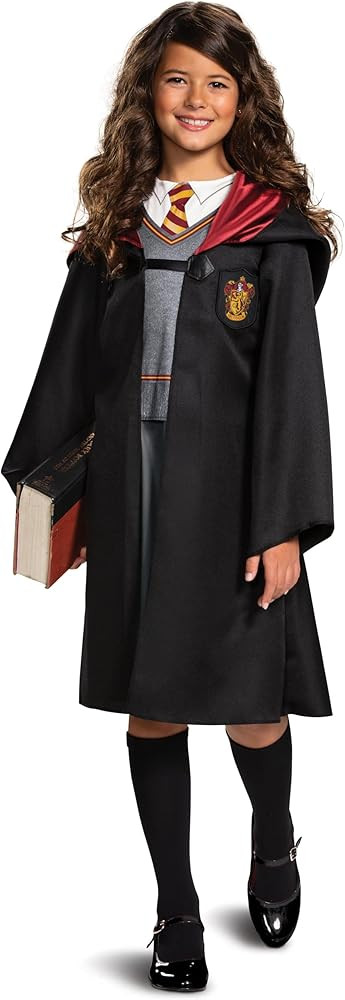 Hermione Granger Costume, Official Harry Potter Wizarding World Outfit for Kids, Classic Child | Amazon (US)