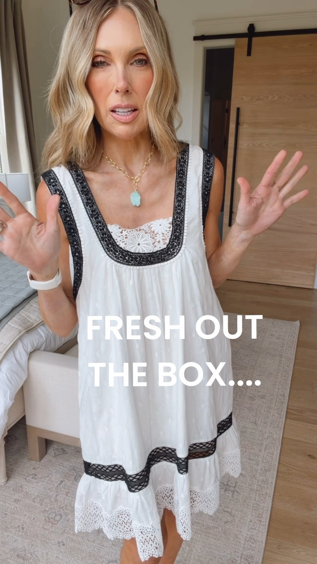 I think I need an XXS because it runs large but love this dress and style.

#LTKmomlife #LTKootd #LTKdayinmylife