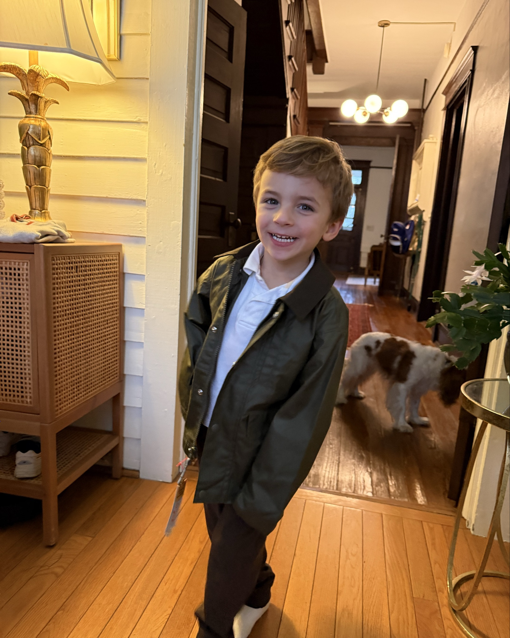 Toddler barn jacket -- Barbour look a like! 

#LTKKids #LTKMens #LTKBaby