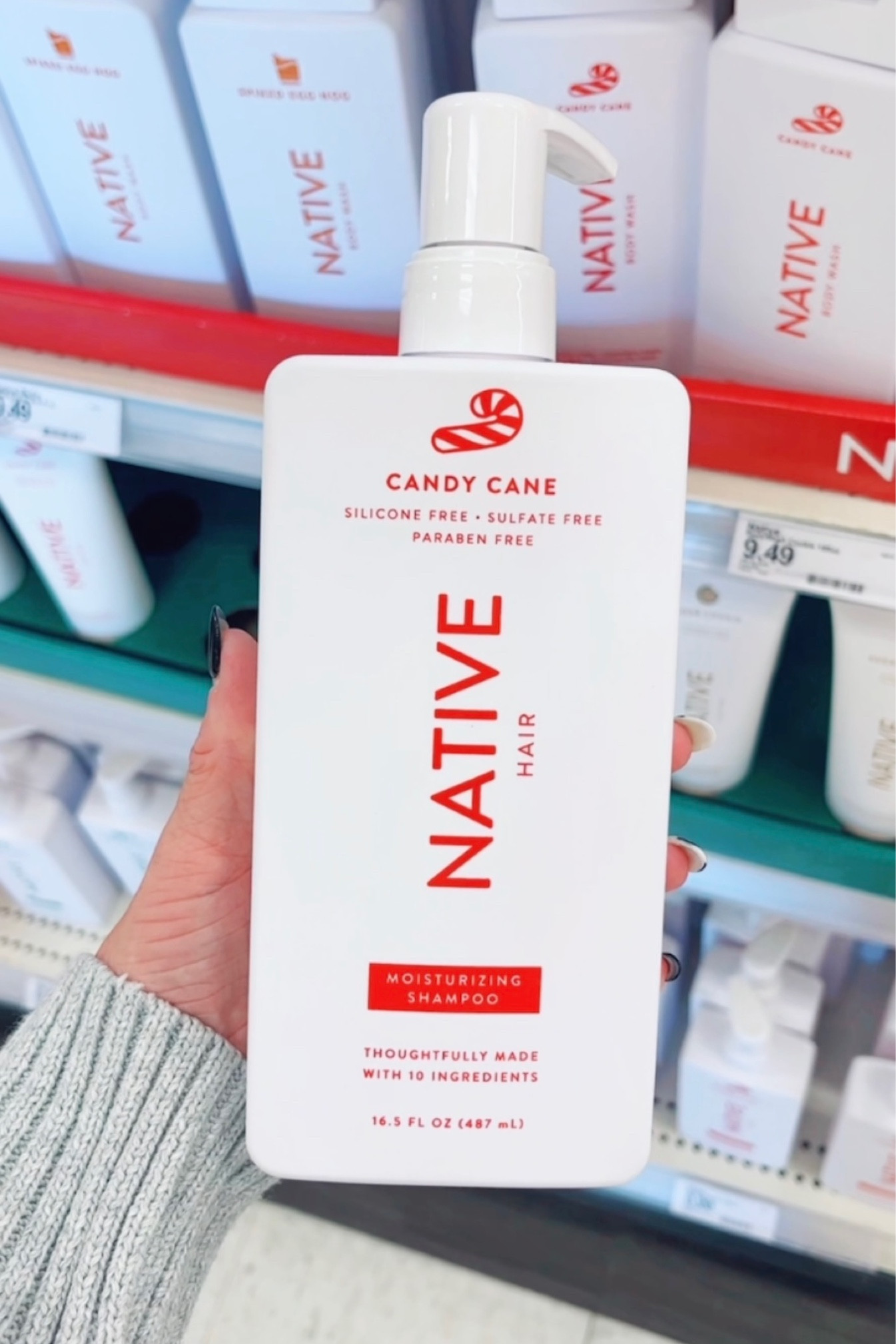 🎁 Native Holiday Collection at Target!! Comes in Shampoo, Conditioner, Body Wash, Body Lotion, and deodorant! And the scents are amazing, they come in Candy Cane, Spiked Egg Nog, Sugar Cookie, Fresh Mistletoe, Yule Log, and Lump of Coal! $8.99-12.99! 

#LTKSeasonal #LTKGiftGuide #LTKbeauty