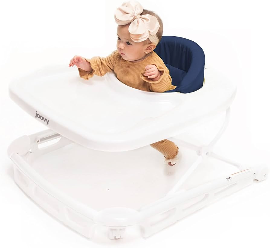 Joovy Spoon Baby Walker & Activity Center Featuring Three Adjustable Heights, Tough Luggage Grade... | Amazon (US)