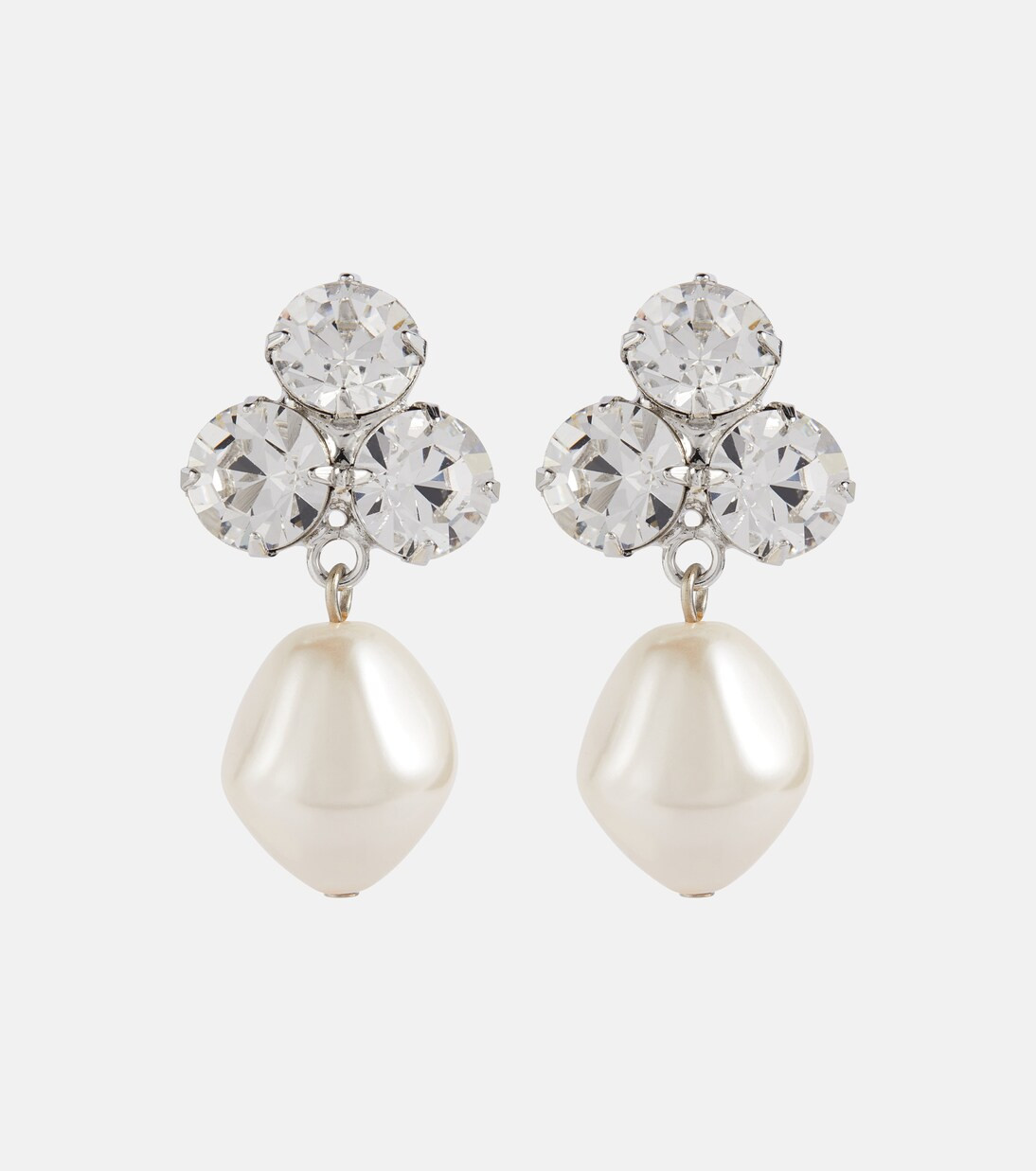 Tatiana crystal-embellished earrings | Mytheresa (UK)