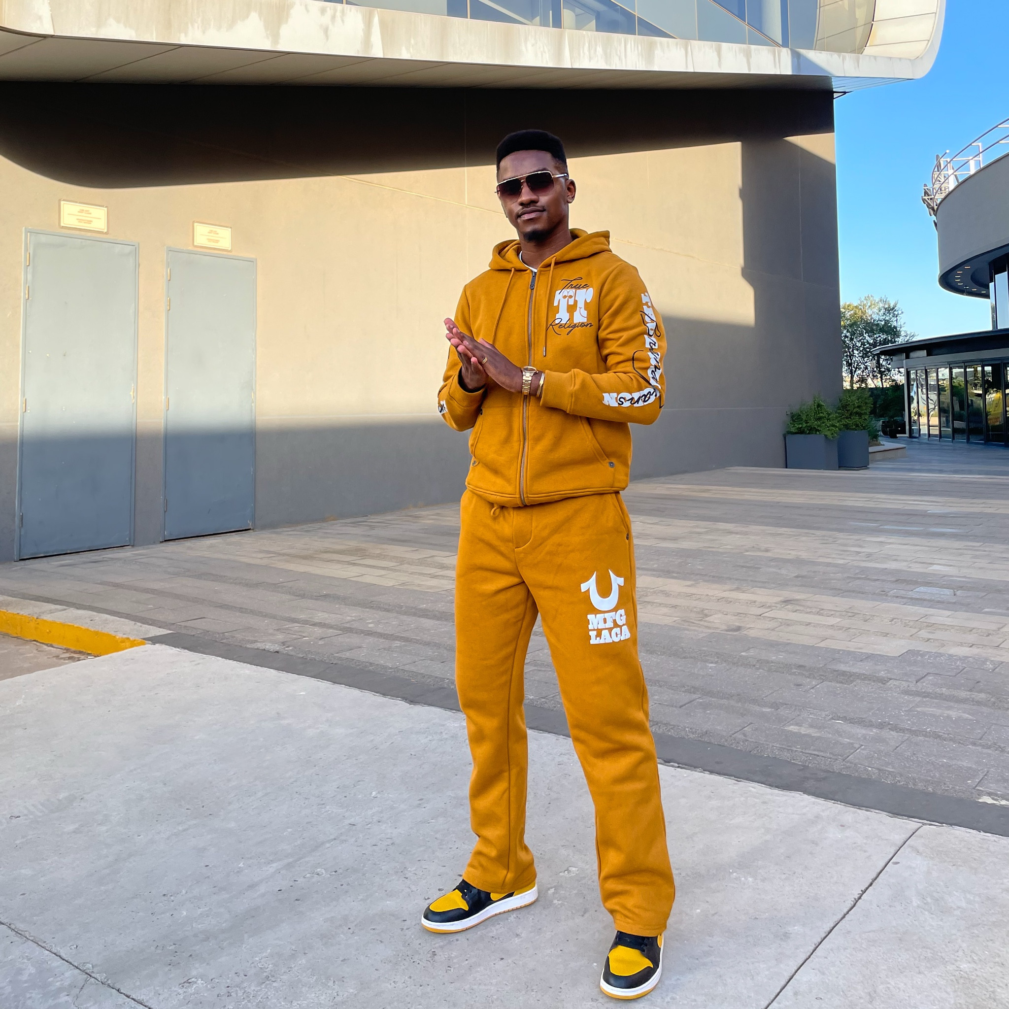 Stepping out in style with True Religion 🏆🔥
This Buckthorn Brown MFG LACA set is the perfect blend of comfort and statement-making fashion. The puff print logos, the premium fit, and the bold colour make this a must-have for any streetwear cozy lover.

True Religion always delivers that signature drip. Tap to shop and level up your casual wear! 🏁 #TrueReligion #StreetwearEssentials #LTKmens #TrueToTheGame #AirJordan1low 

#LTKSaleAlert #LTKHome #LTKActive