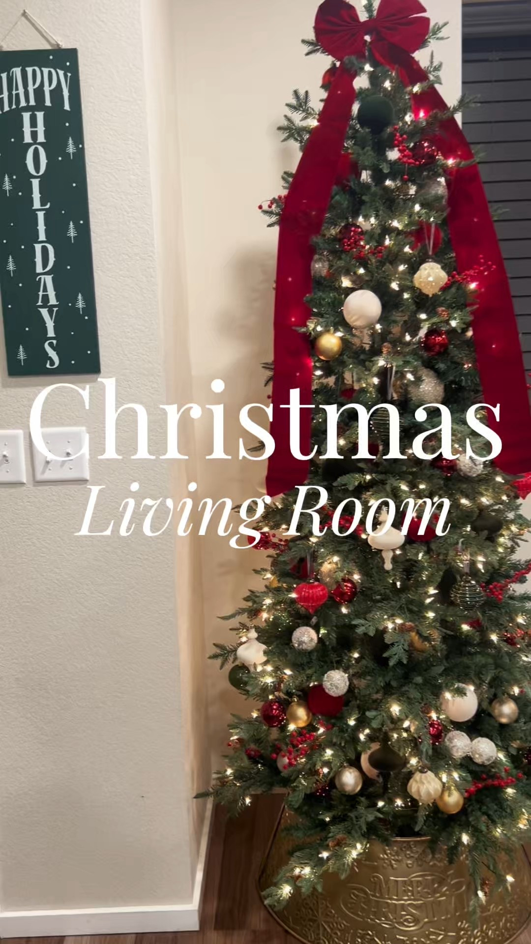 Cozy Traditional Christmas Living Room decor ideas 🎄✨

If you love traditional holiday decorating with classic red and green, gold accents, winter greenery, and affordable Christmas decor, this reel is for you. My entire space is styled using budget finds from Amazon, Hobby Lobby & Target — perfect for creating a warm, festive holiday home without overspending.

Everything you see is linked on LTK! 🎁
#christmasdecorideas #traditionalchristmasdecor #cozychristmasdecor #affordablechristmas decor #budgetchristmasdecor #amazonfinds #amazonchristmas #targetfinds #targetchristmas #hobbylobbyfinds #hobbylobbychristmas #christmaslivingroom #christmaslivingroominspo 


#LTKFindsUnder100 #LTKHome #LTKHoliday