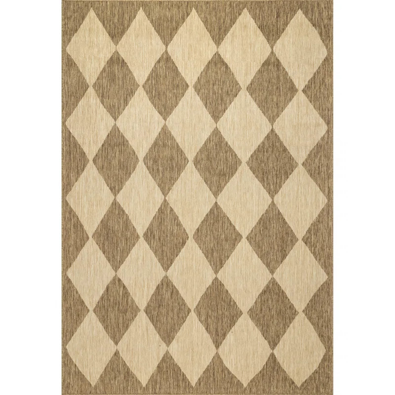 Cape Trellis Indoor/Outdoor Area Rug for Living Room Patio Deck Front Porch Kitchen | Wayfair North America