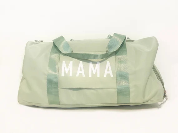 Personalized Hospital Bag  Mama Bag  Weekender Bag  Duffle | Etsy | Etsy (US)
