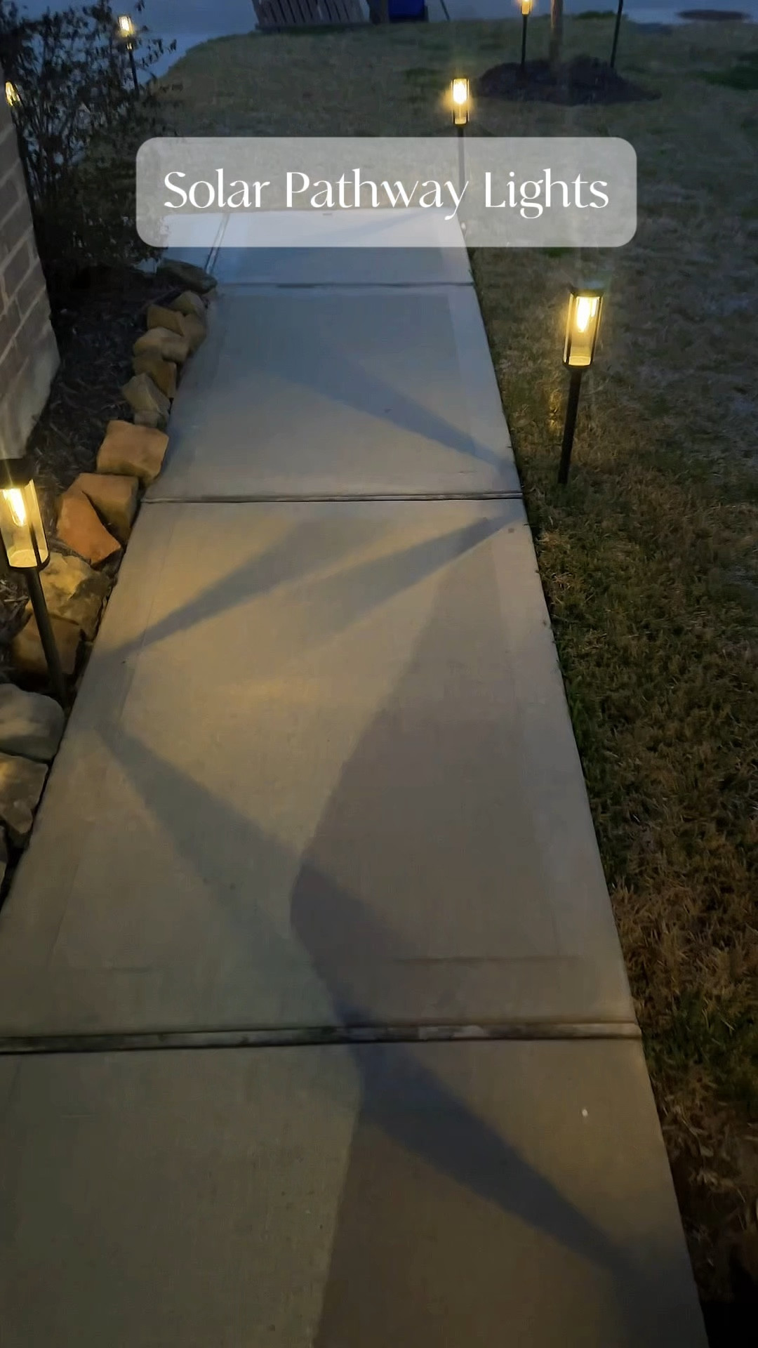 Nighttime yard glow-up ✨🌙
These warm white solar pathway lights give off way more light than I expected—perfect if you don’t have street lights nearby.
No wiring, solar powered, and they turn on automatically at night 🤍

🔗 Linked in my LTK

#solarlights #pathwaylighting #amazonhome #outdoorlighting #homeexterior #gardenlighting #amazonfinds #warmwhitelighting #LTKoutdoor #LTKfinds #yardglowup 


#LTKHome