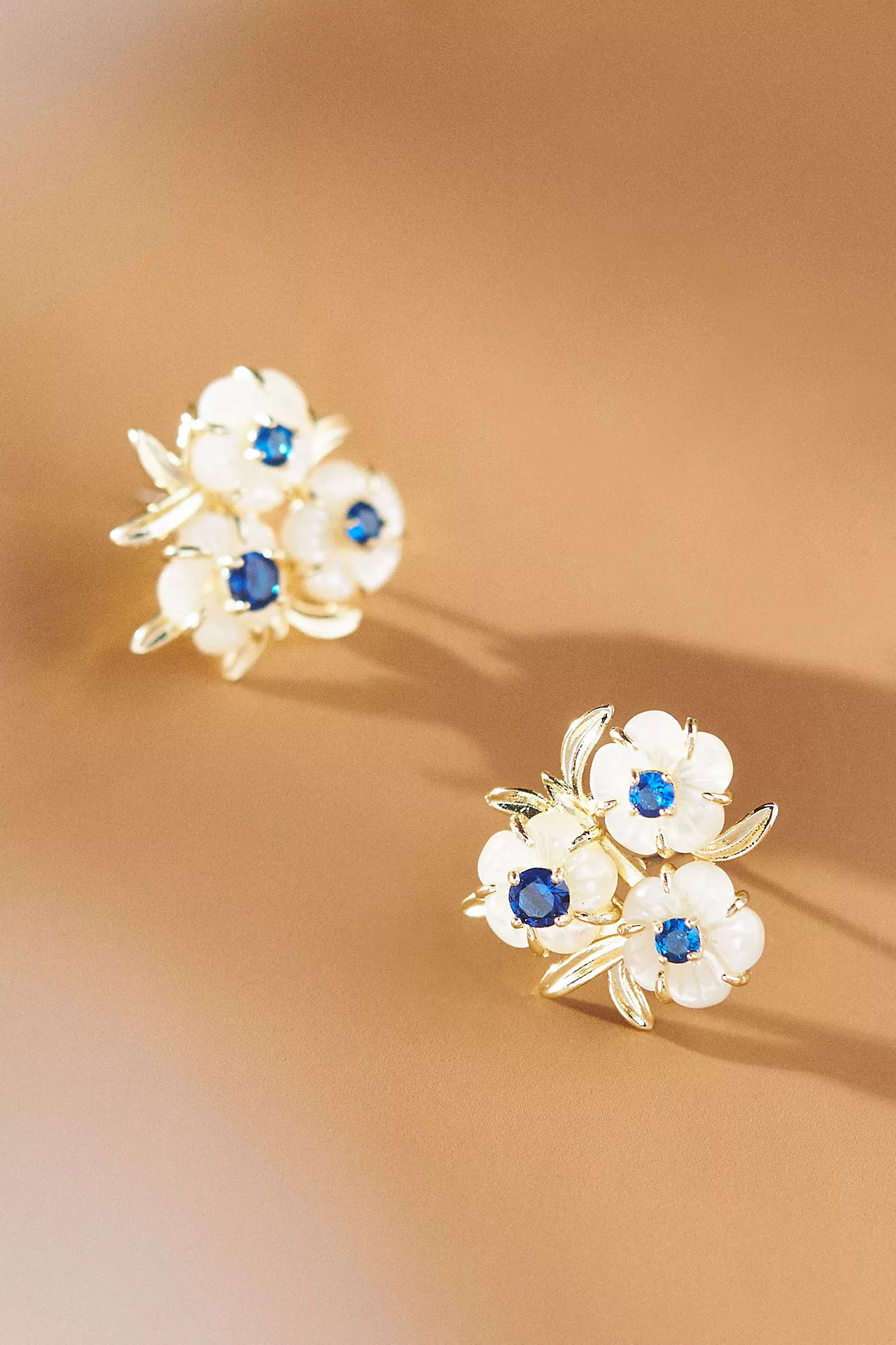 Nicola Bathie Belgravia Blossom Stud Earrings | Anthropologie (US)