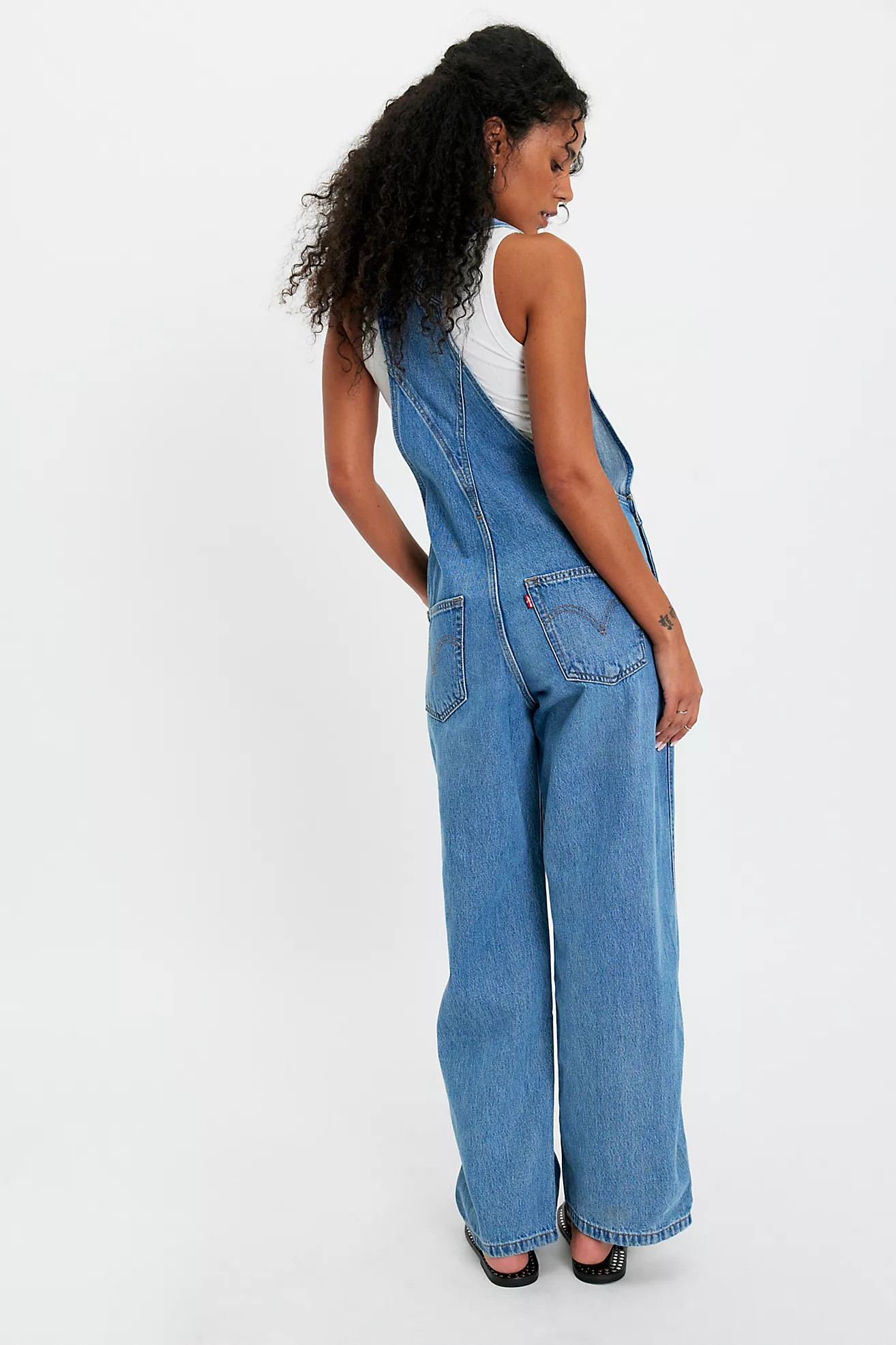 Levi's Full-Length Baggy Overalls | Free People (Global - UK&FR Excluded)