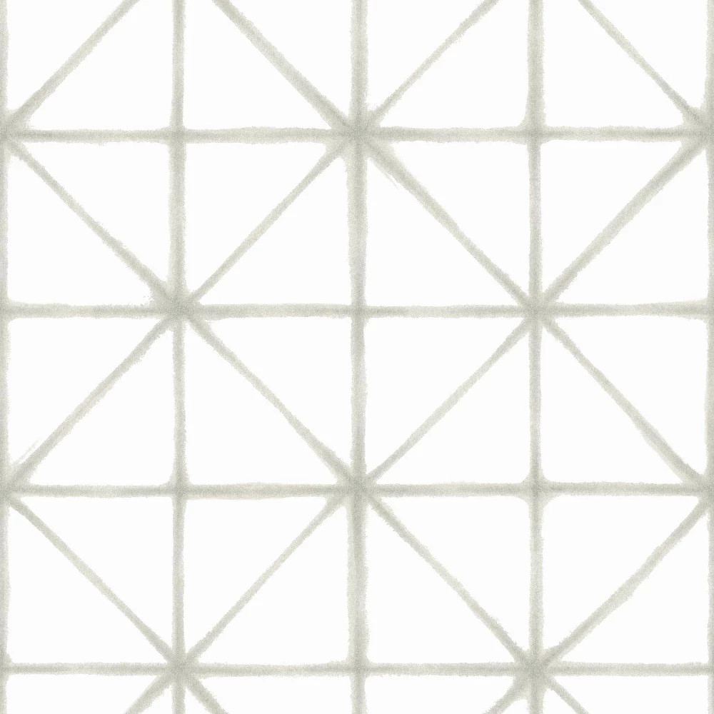 RoomMates 28.2"" Modern Abstract Neutral P&S Wallpaper Tan | Target