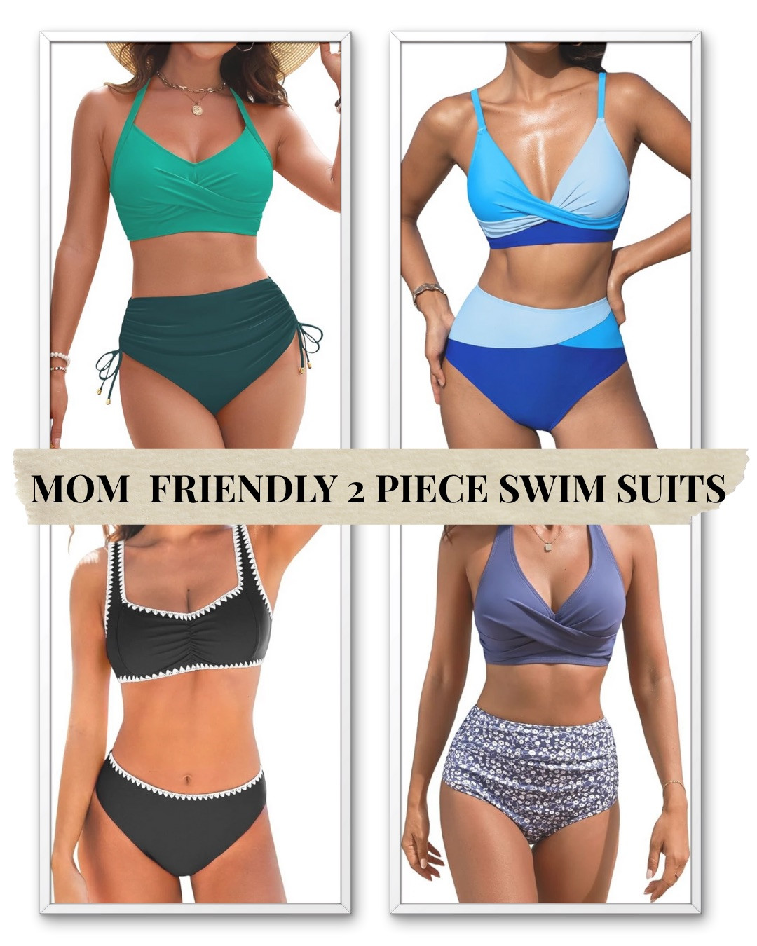MOM FRIENDLY TWO PIECE SWIMSUITS

 

 #LTKOver40 #LTKSwim #LTKTravel
