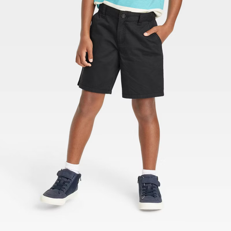 Boys' Flat Front 'At the Knee' Woven Shorts - Cat & Jack™ | Target