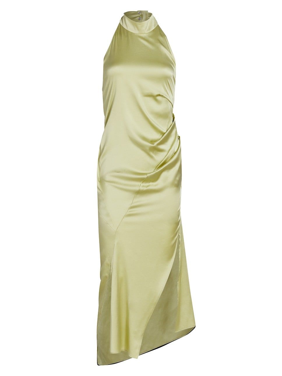 Silk Draped Midi-Dress | Saks Fifth Avenue