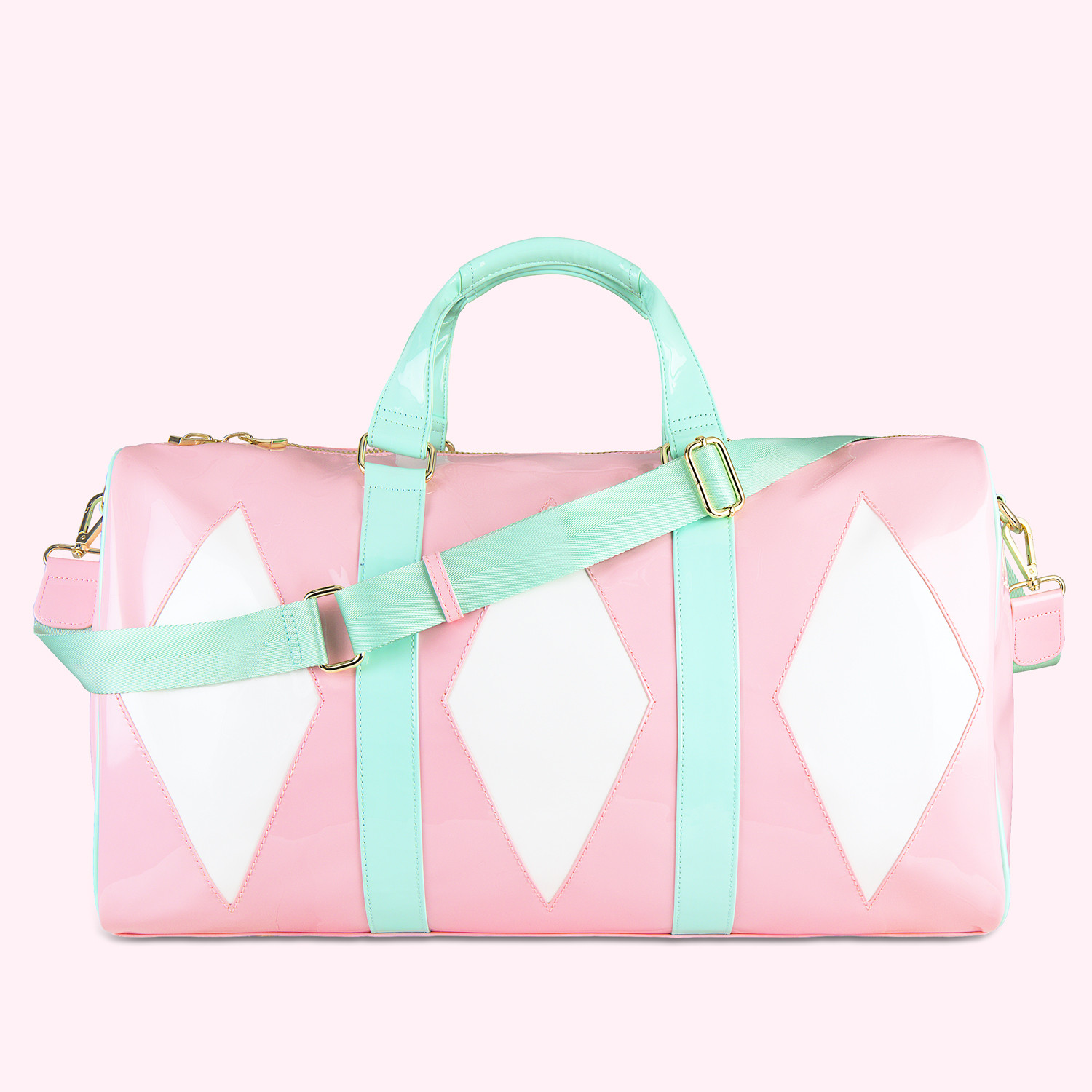 Classic Duffle Bag with Bag Charm | Customizable Duffle Bag - Stoney Clover Lane | Stoney Clover Lane