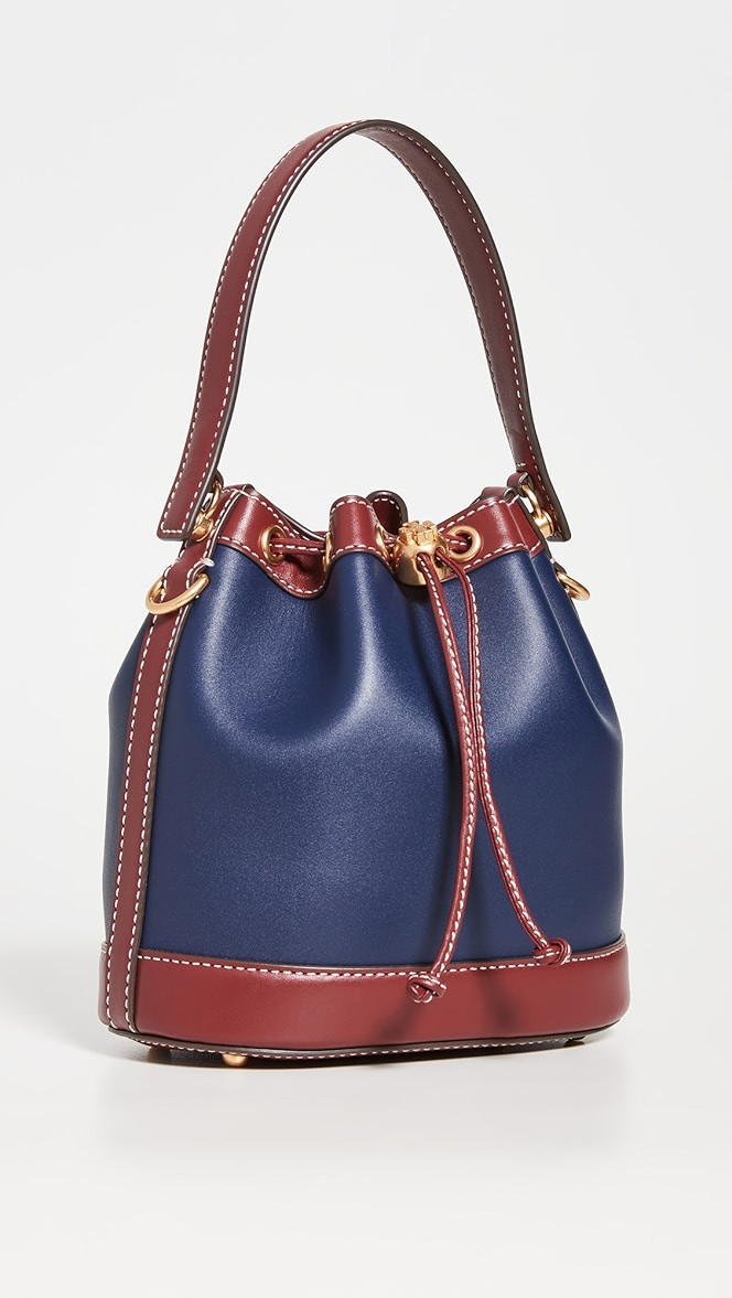 T Monogram Colorblock Bucket Bag | Shopbop