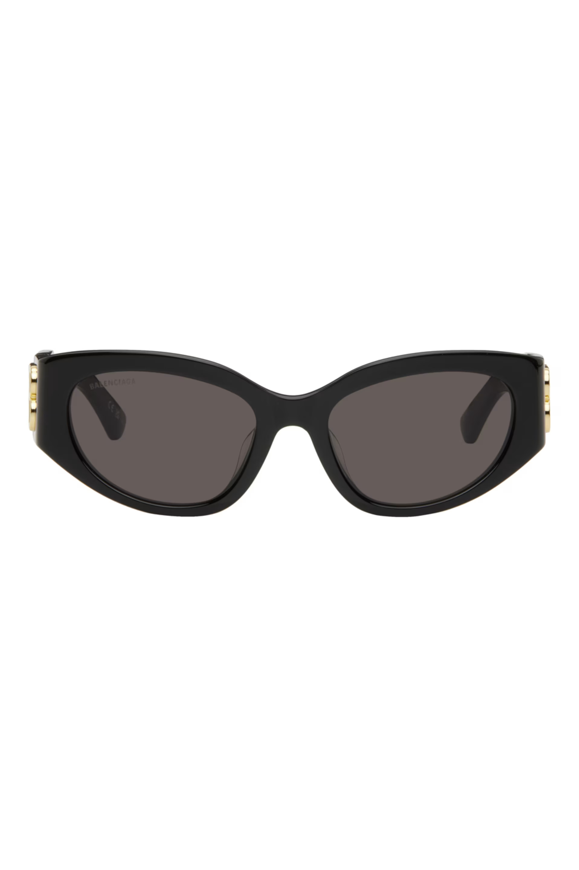 Black Bossy Butterfly Sunglasses | SSENSE