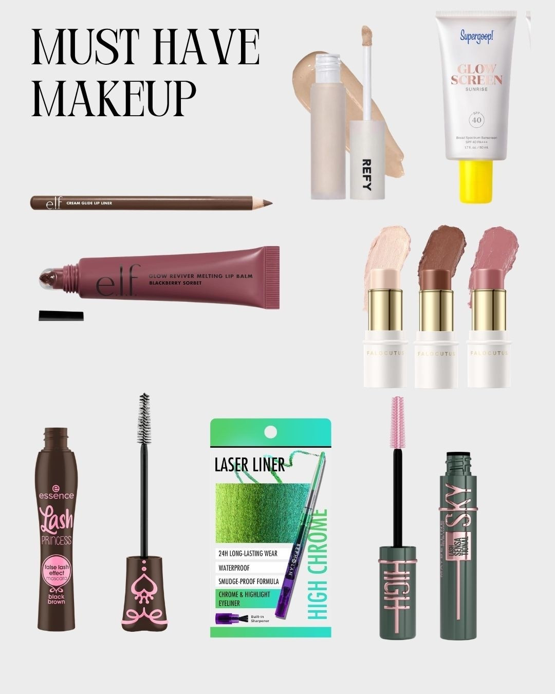 My favorite go to make up 

#LTKdayinmylife #LTKBeauty #LTKgrwm