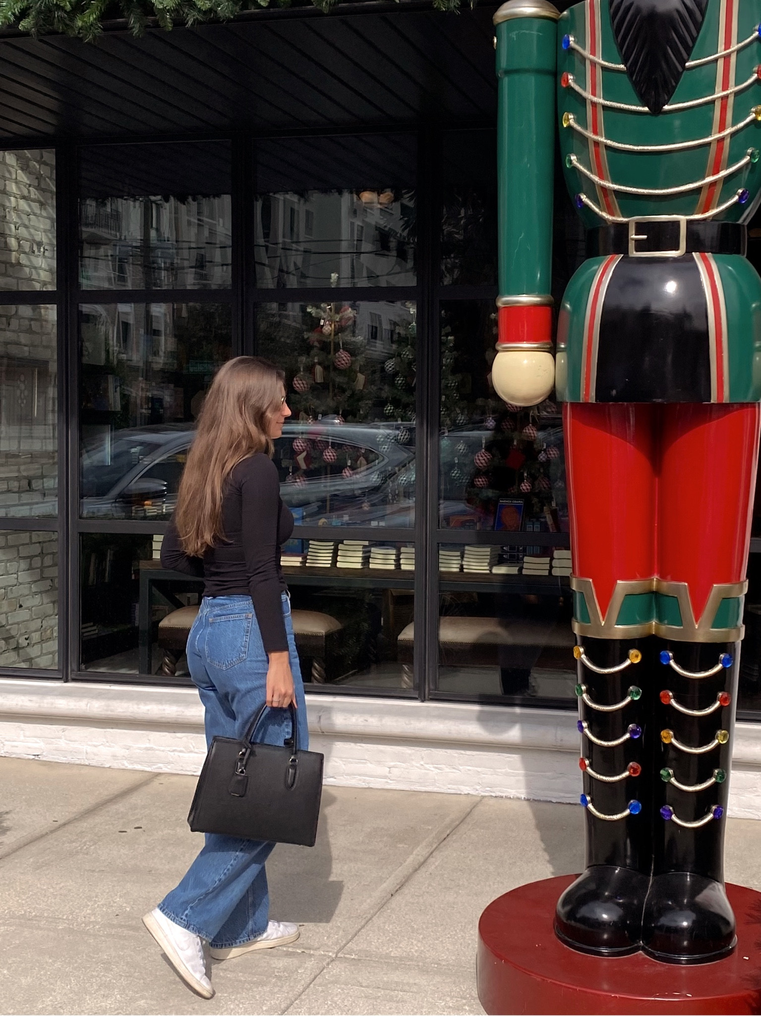 Casual brunch outfit, Abercrombie jeans, mango bag

#LTKCyberWeek #LTKFindsUnder100 #LTKHoliday