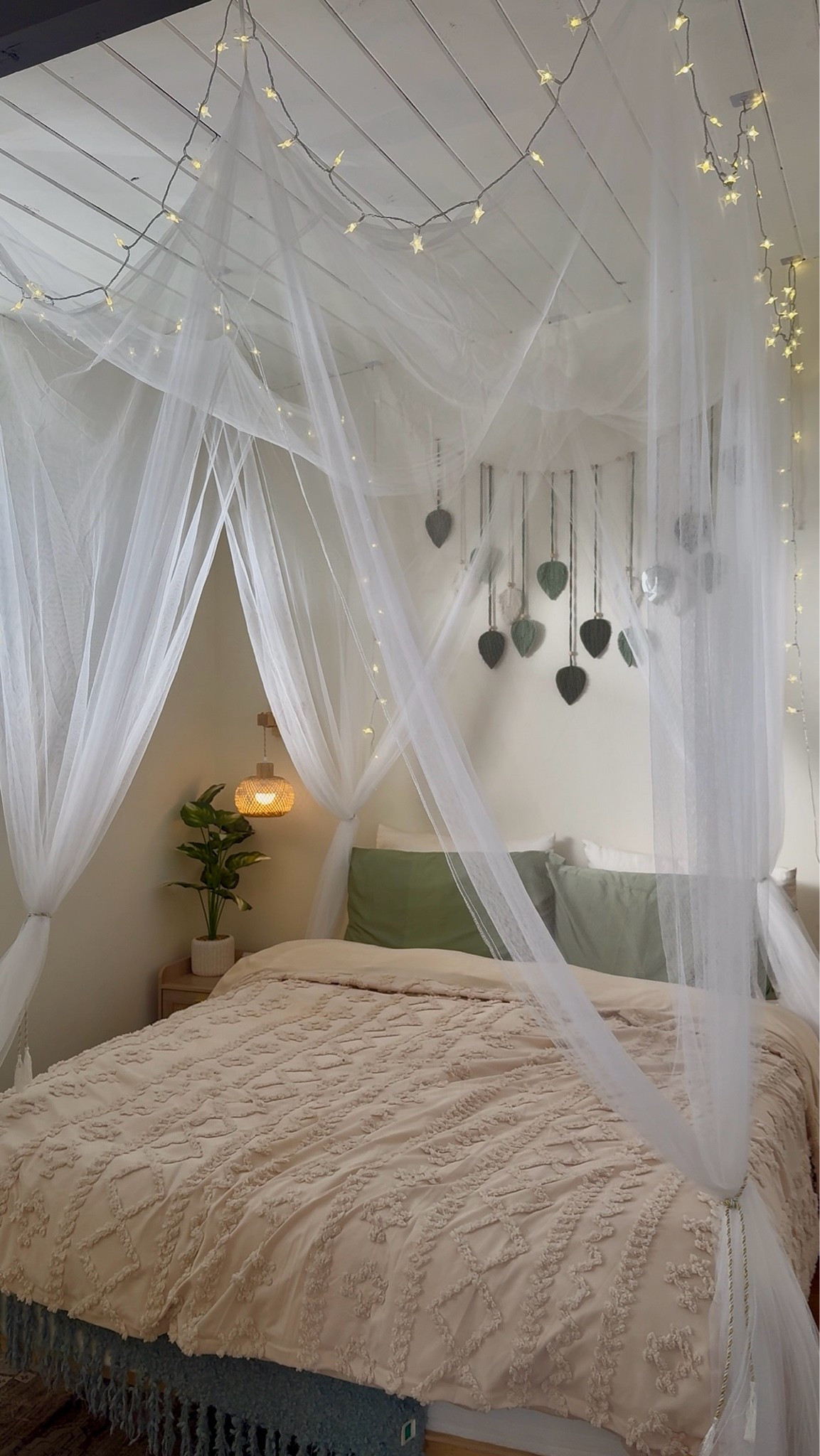 sweet dreams guaranteed 🤍✨ bedroom decor linked!

#LTKdayinmylife #LTKHome #LTKstorytime