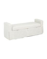 61x21 Cleo Storage Bench | TJ Maxx