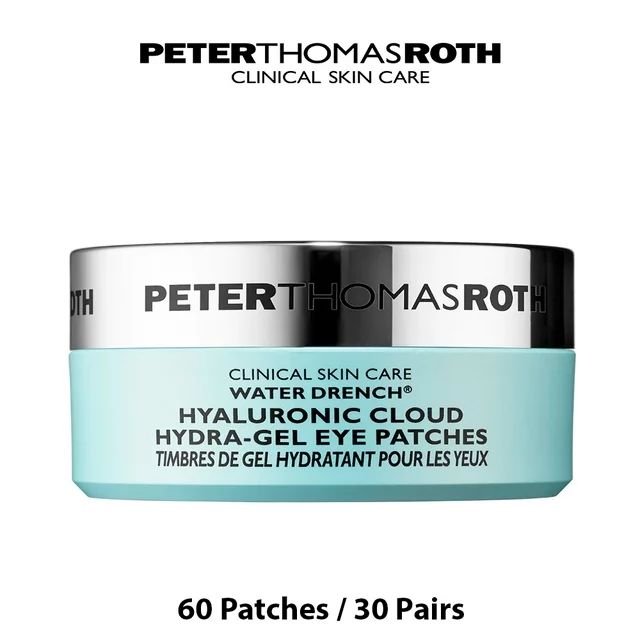 Peter Thomas Roth Water Drench Hydra-Gel Eye Patches 30 Pairs New No Box (FREE SHIPPING) | Walmart (US)