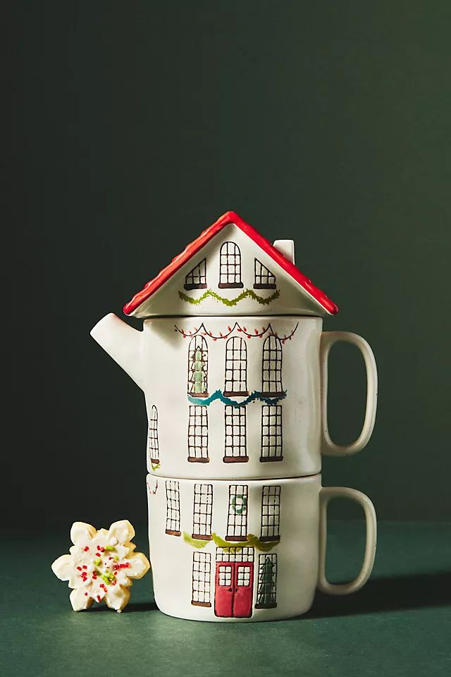 Cozy Teapot Tower | Anthropologie (US)