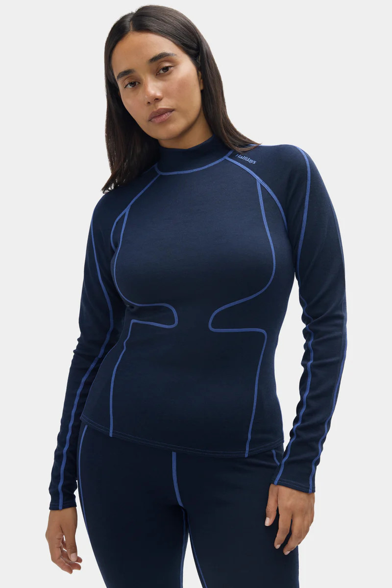 Fay Midweight Merino Top | Halfdays