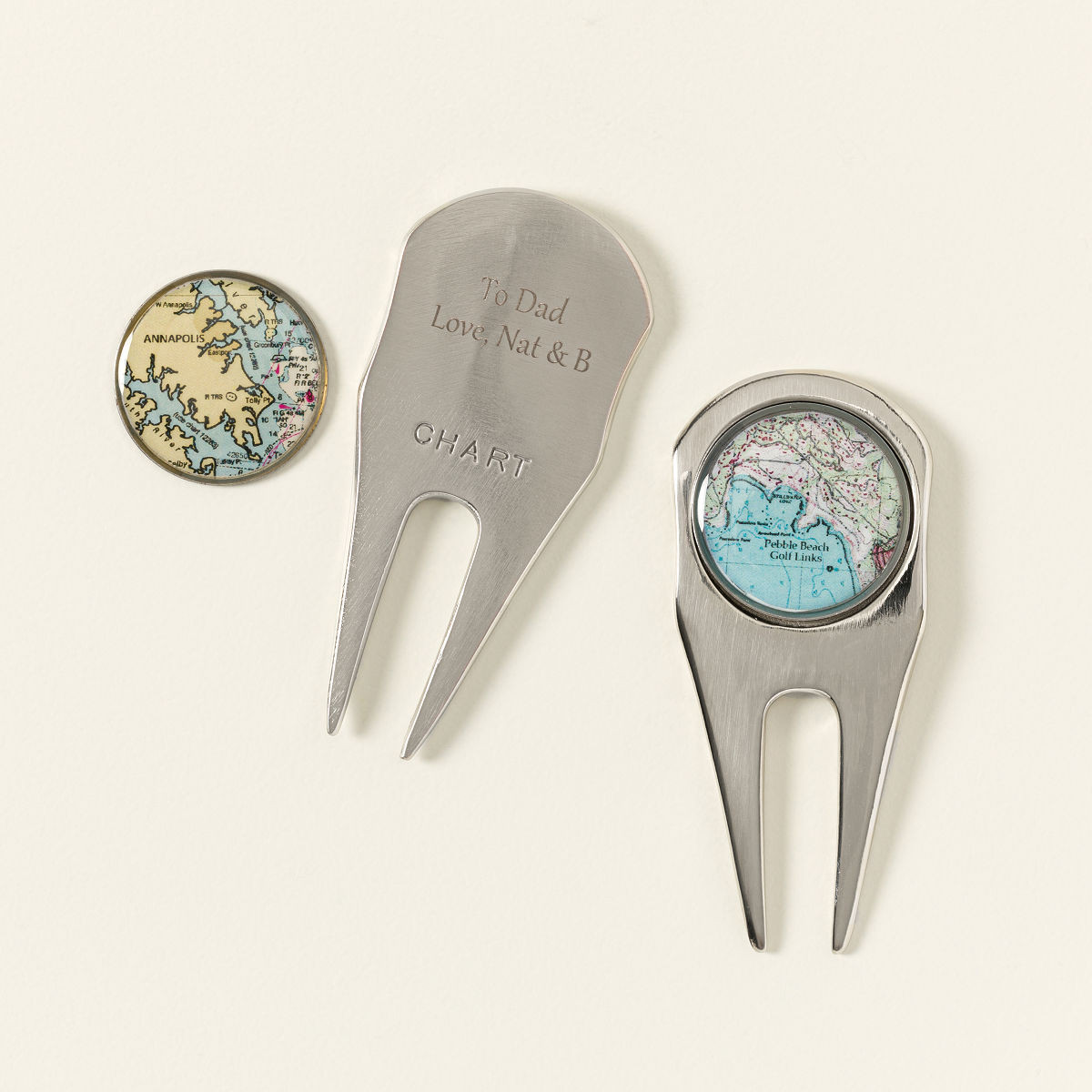 Custom Map Personalized 2-in-1 Golf Tool​ | UncommonGoods