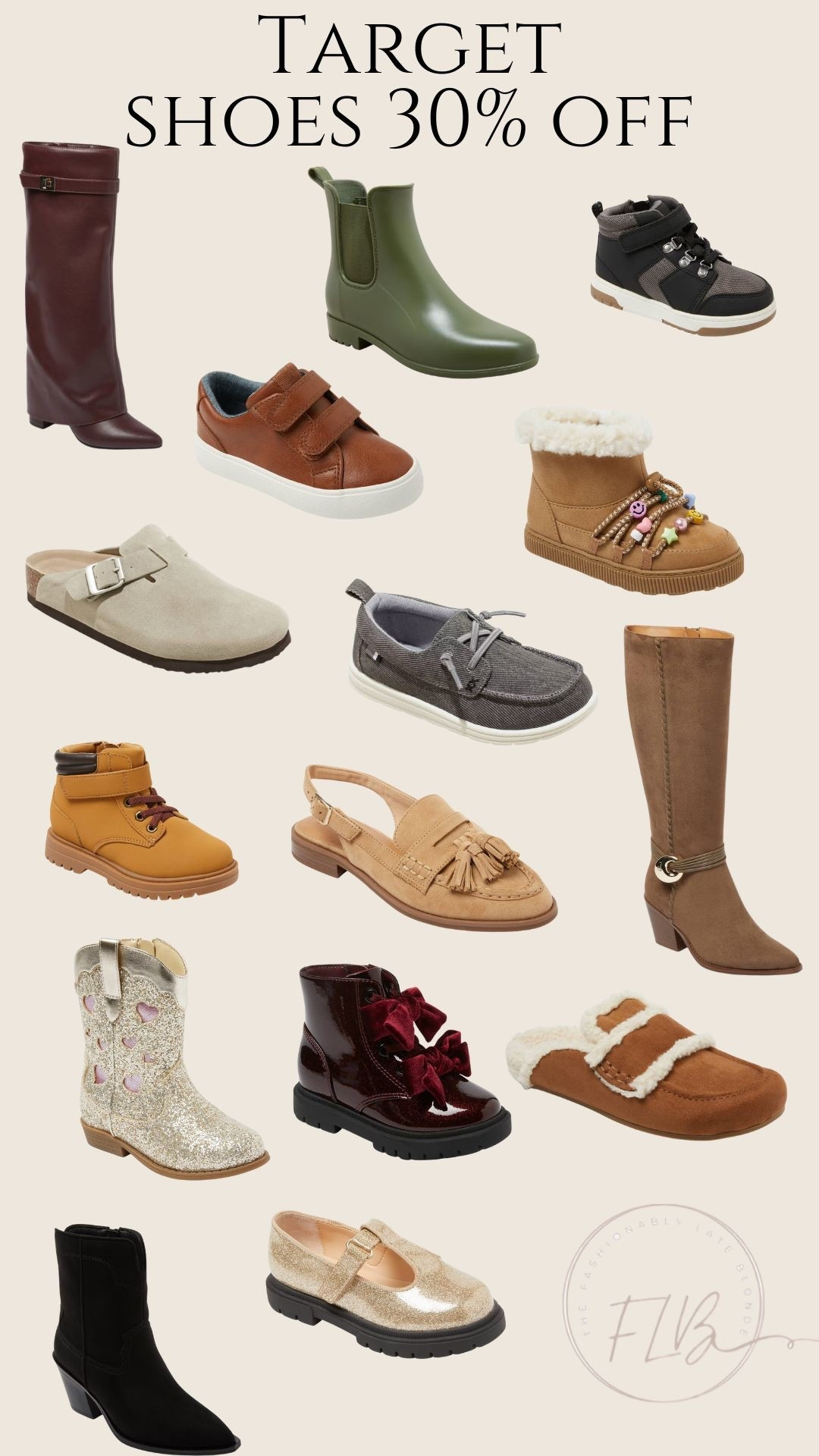 Women’s and kids shoes are 30% off at target. 


Fall family photos, date night, boots, toddler shoes, women’s shoes, clogs, cowboy boots

#LTKSeasonal #LTKHoliday #LTKSaleAlert