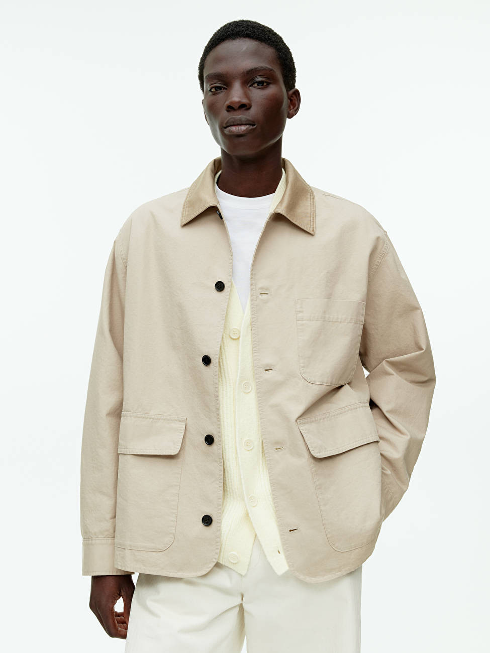 Cotton Shirt Jacket | ARKET (US&UK)