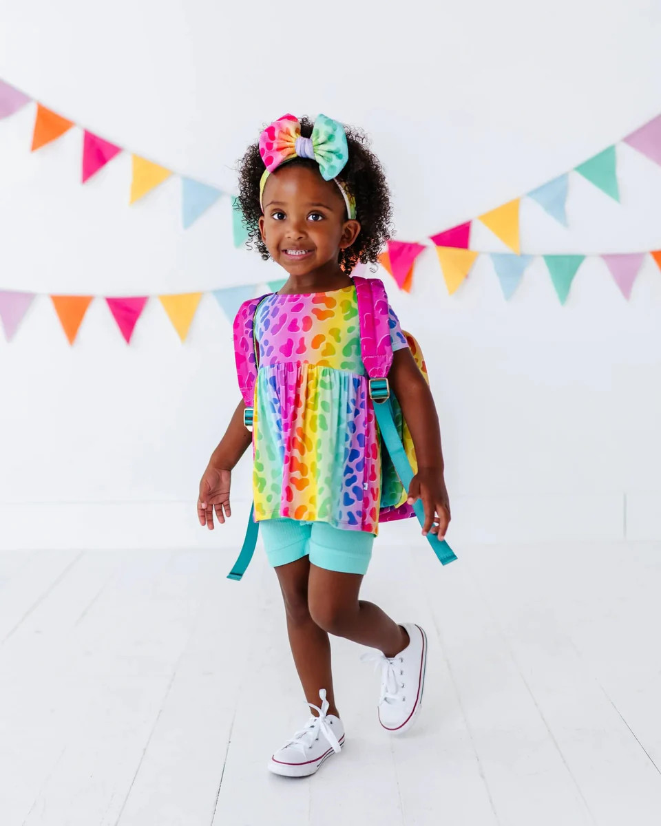 Wild Child Girls Short Sleeve Top & Shorts Set | Bums & Roses