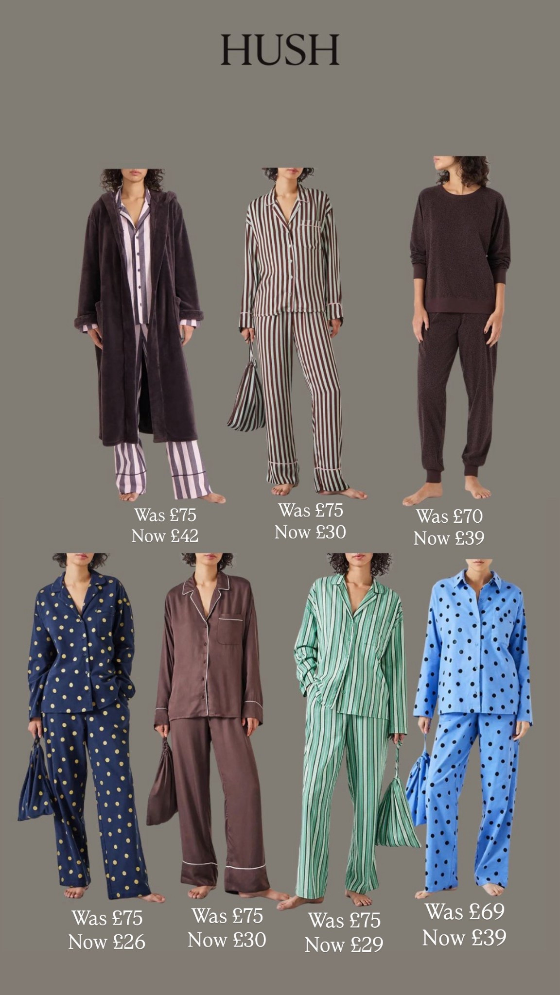 Hush nightwear sale at Brand Alley! Great for those cosy nights in or ideal gifts

#LTKautumn #LTKeurope
