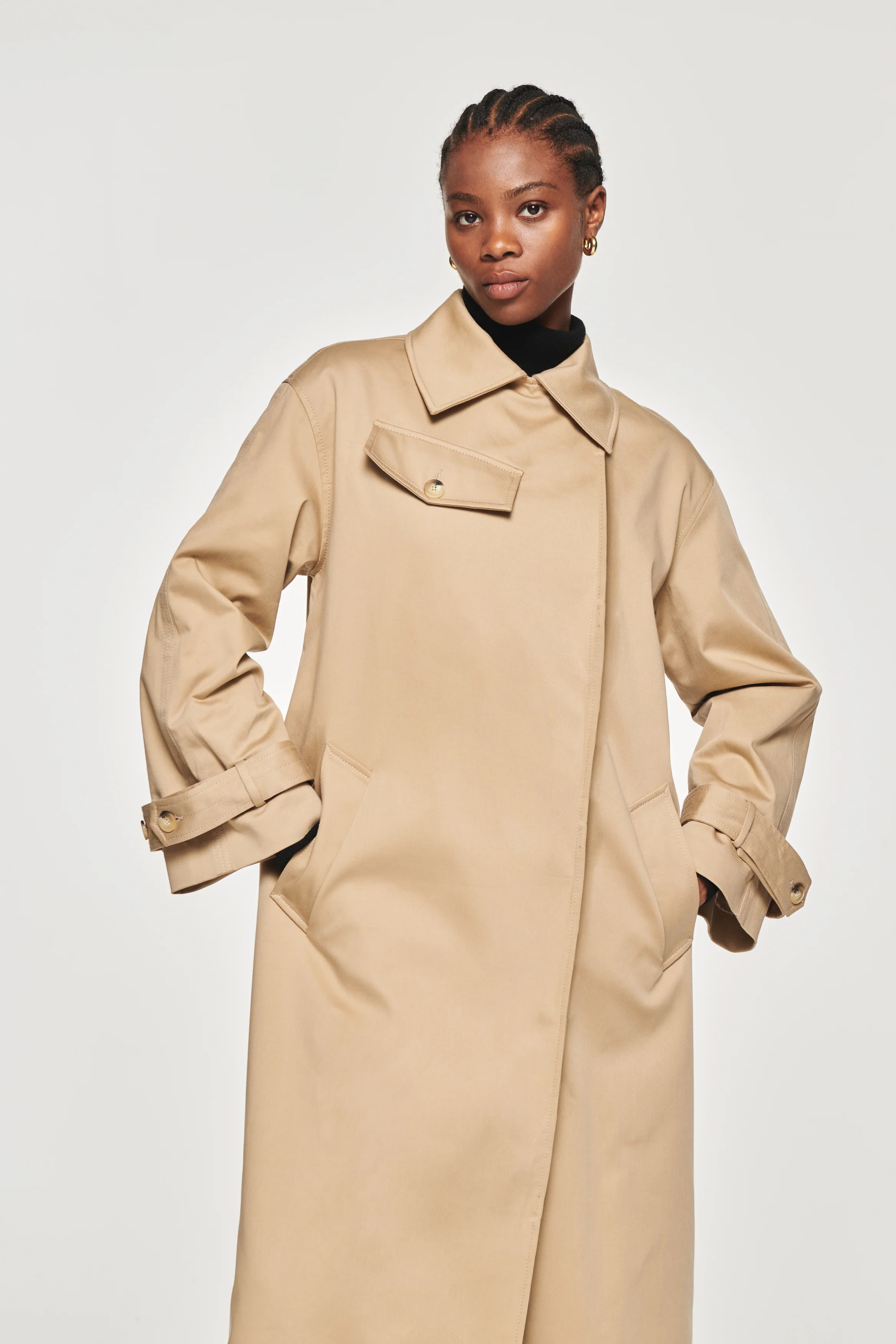 Gilda | Maxi Trench Coat | ALIGNE | Aligne UK
