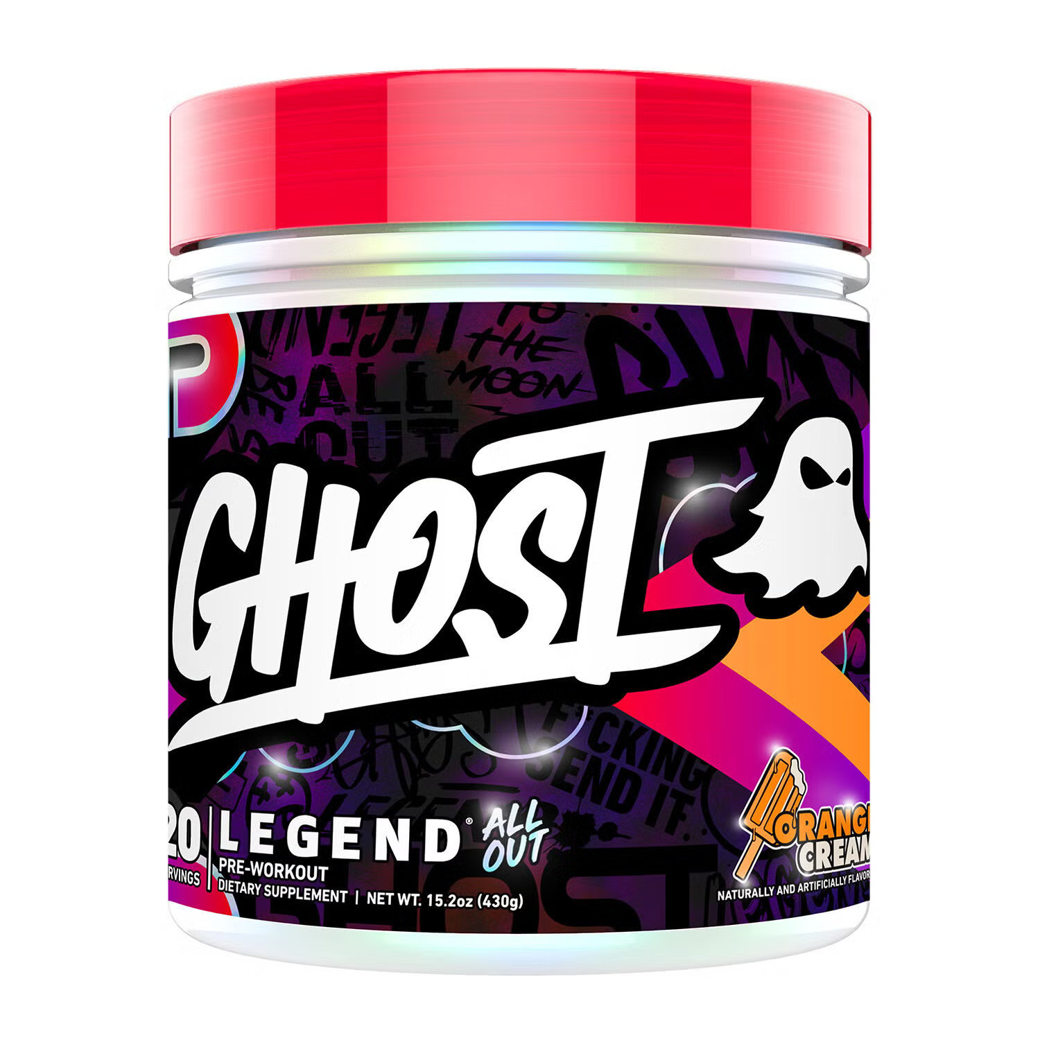 LEGEND ALL OUT V2 Pre-Workout - Orange Cream (20 Servings) | GNC