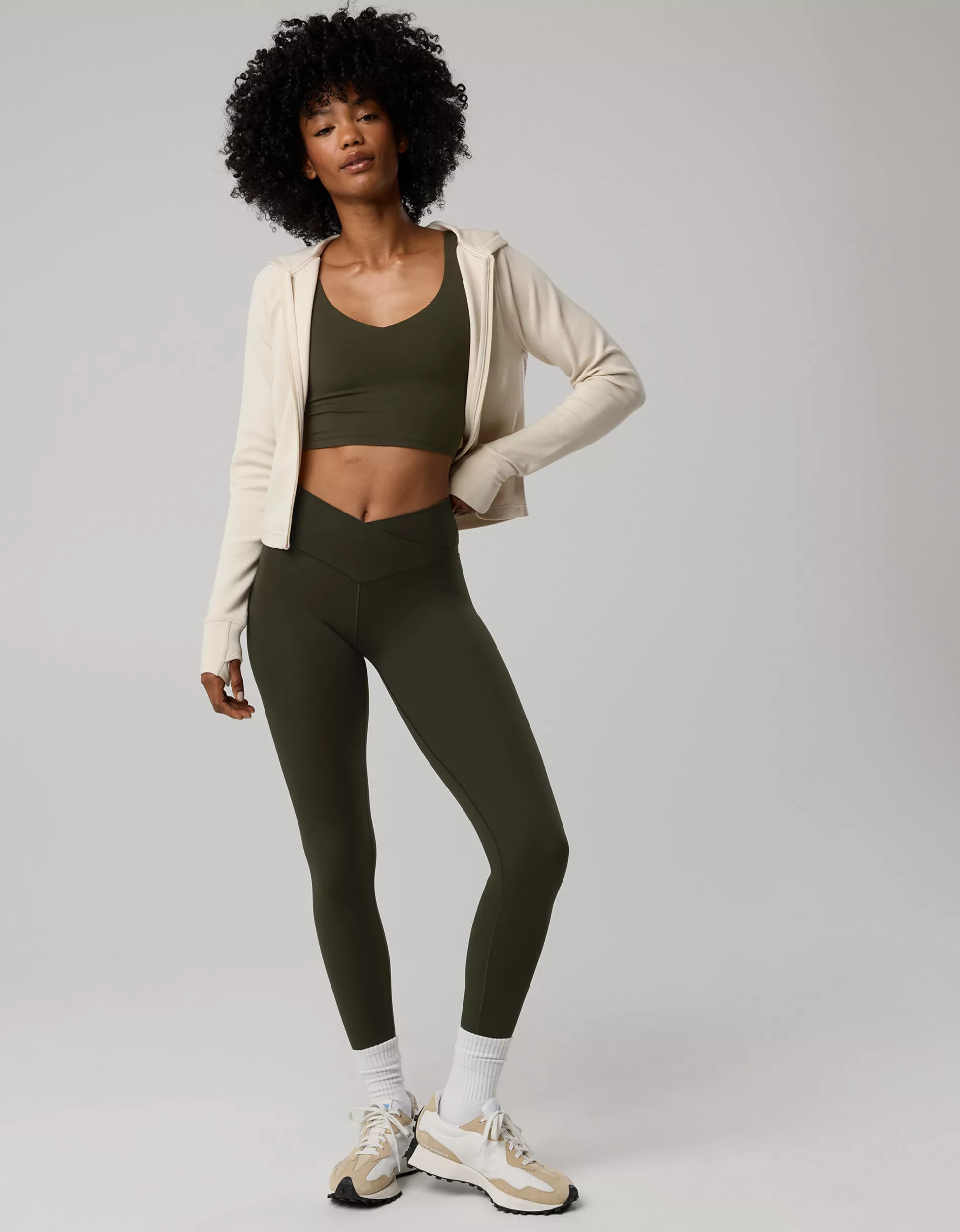 OFFLINE By Aerie Real Me High Waisted Crossover Legging | Aerie