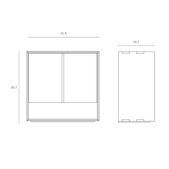 Nordic 2-Door Sideboard | 2Modern (US)