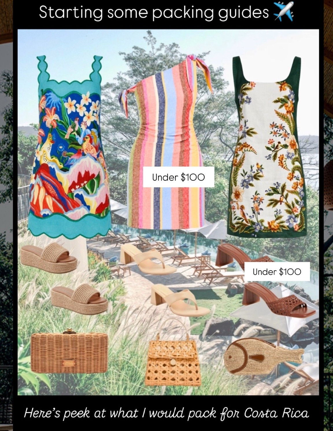 What to wear to Costa Rica
Travel 
Beach outfit 
Sandals

#LTKSaleAlert #LTKootd #LTKdayinmylife #LTKstorytime