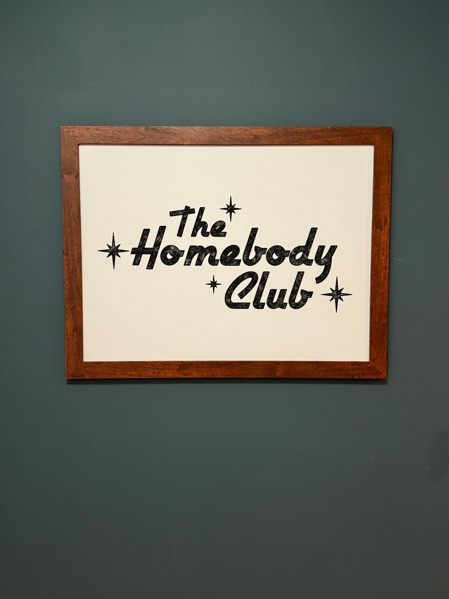 digital download art + frame. I don’t use the protective top piece to keep it matte looking. I spray the back of the frame with adhesive and then glue the print.

#LTKHome