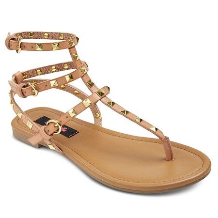 Women's Betseyville Pyramid Stud Gladiator Sandals - | Target