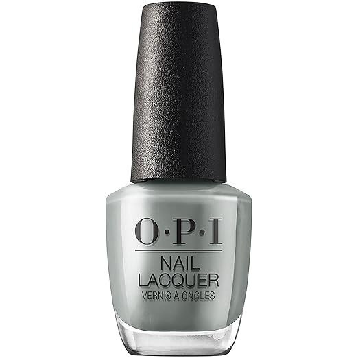 OPI Nail Lacquer Nail Polish | Opaque Dark Black & Gray Crème Chip Resistant Nail Polish | Fast ... | Amazon (US)