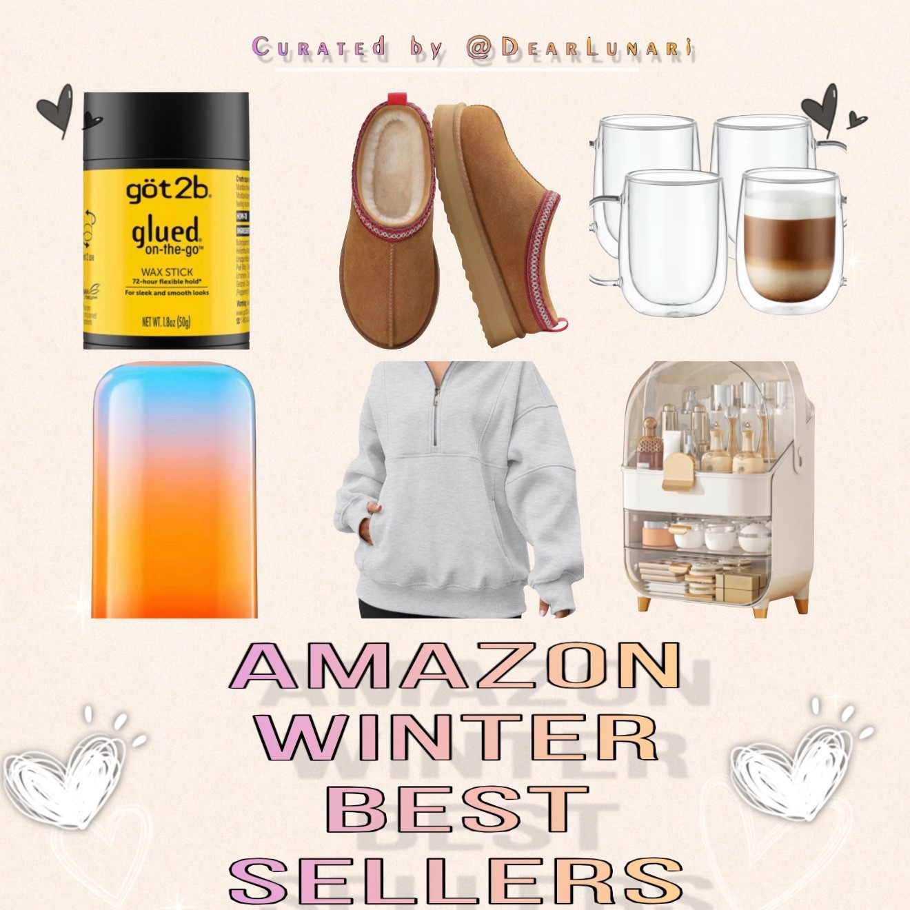 Amazon winter best sellers I’ve been loving ❄️🤍 Cozy neutrals, soft textures, and everyday pieces that actually get used — all under $50 and perfect for gifting or treating yourself. Linked everything below!

Everything ships fast + most are on sale today! 🛍️

#LTKAmazon
#AmazonWinter
#LTKHoliday
#AmazonBestSellers
#WinterEssentials
#Under50Finds
#AmazonFinds
#CozyAesthetic
#LTKGiftGuide
#AmazonMustHaves
#SoftNeutrals
#HolidayShopping
#LTKTrending
#GiftsForHer
#LTKSale

#LTKCyberWeek #LTKFindsUnder50 #LTKHoliday
