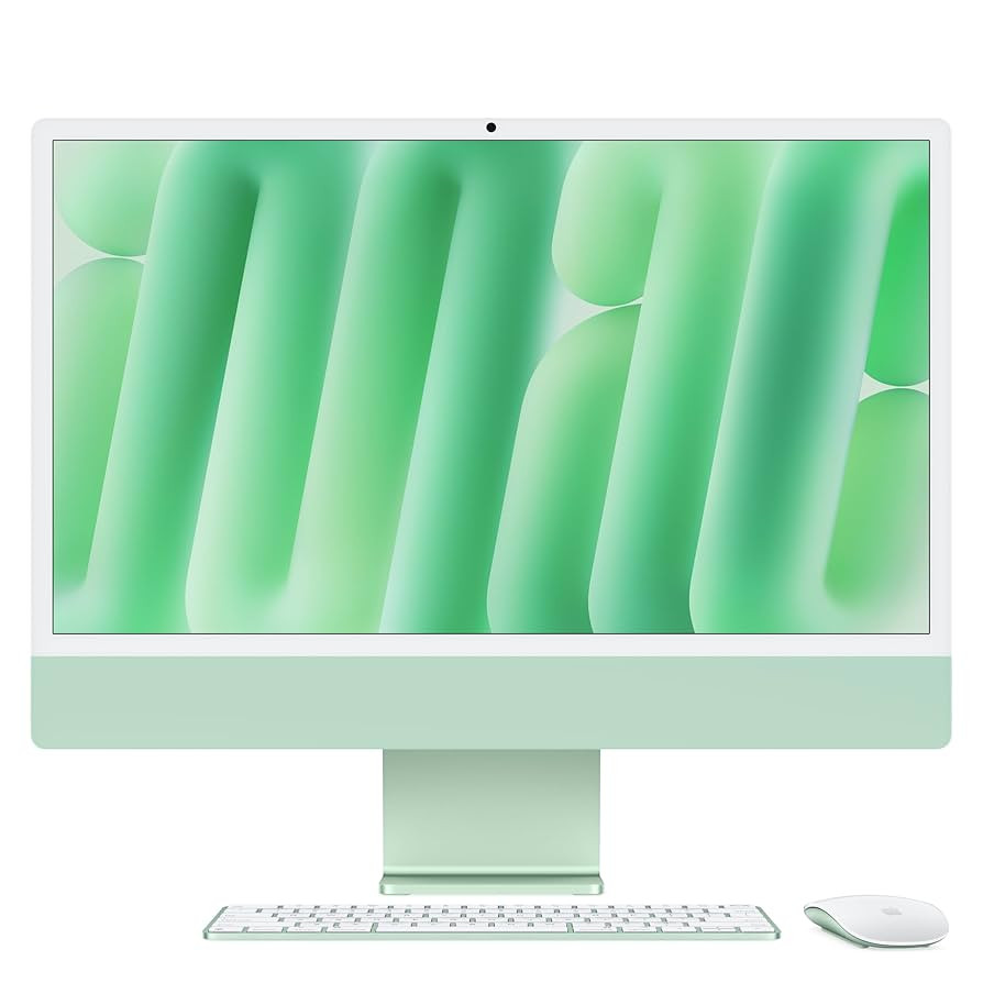 Apple 2024 iMac All-in-One Desktop Computer with M4 chip with 10-core CPU and 10-core GPU: Built ... | Amazon (US)