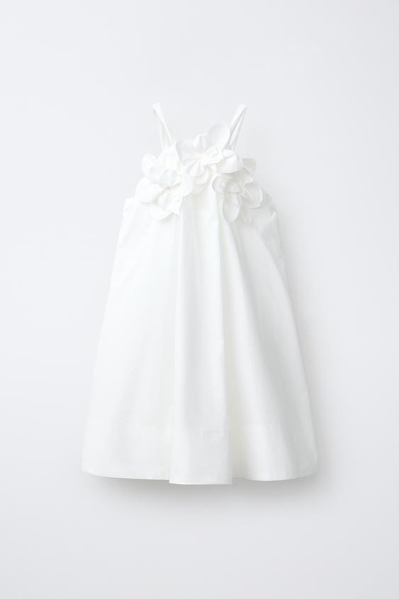 FLORAL POPLIN DRESS | Zara US