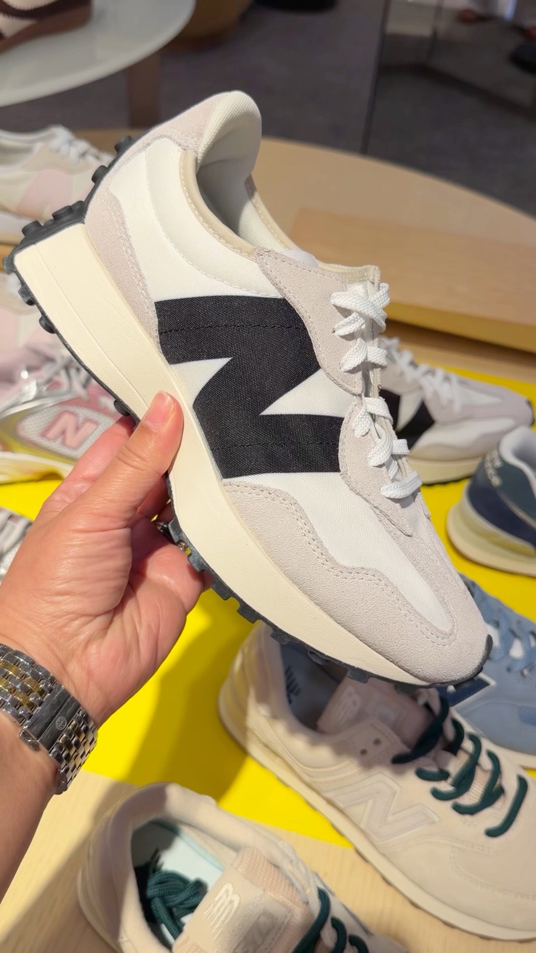 These best selling New Balance 327 sneakers are on sale as part of the Nordstrom Anniversary Sale! I have and love this classic, timeless color combo! Also available in a pretty shade of light pink. True to size. Grab them while they’re marked down during the NSALE! Perfect for everyday casual outfits, athleisure, weekend outfits for running errands and airport travel outfits.

#LTKSaleAlert #LTKActive #LTKOver40