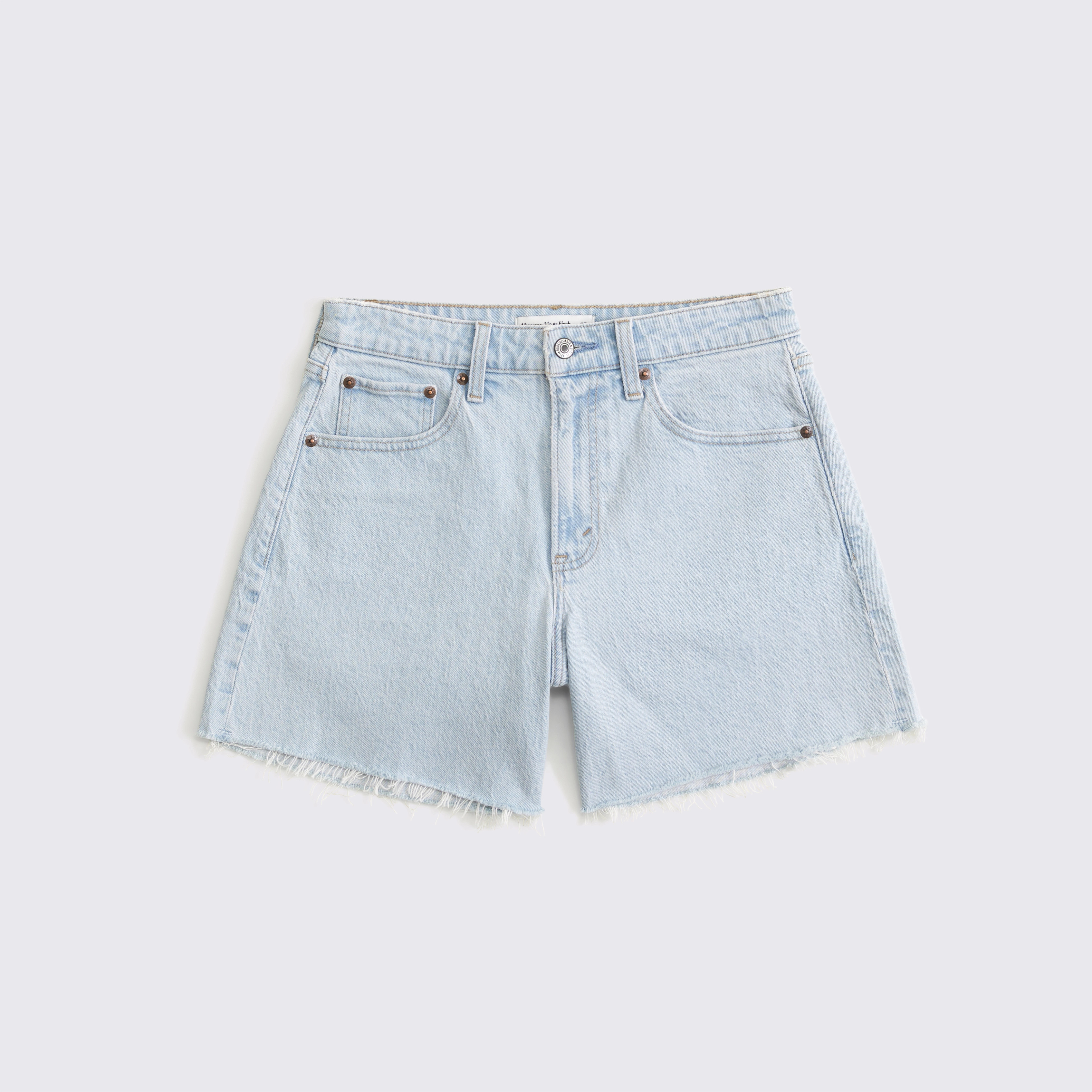 Curve Love High Rise Dad Short | Abercrombie & Fitch (US)