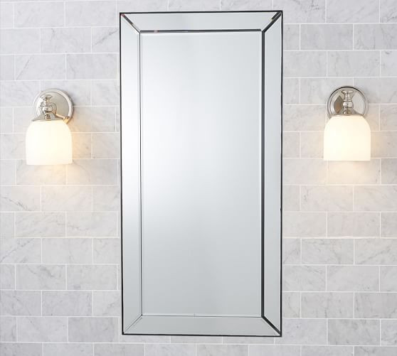 Astor Oversize Rectangular Mirror | Pottery Barn (US)