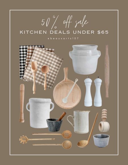 Save 50% off on these cute kitchen deals!  

#LTKSaleAlert #LTKHome #LTKFindsUnder100