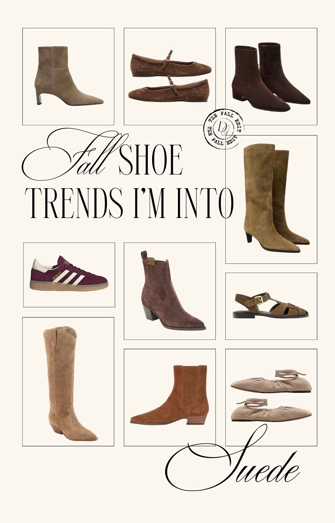 Fall shoe trend 〰️ suede 🍂 

fall shoes, fall shoe trends, fall trend, fall trends, fall fashion, fall style, fall 2025, fall 2025 trends, suede shoes, suede boots, suede sneakers, suede ballet flats

#LTKFindsUnder100 #LTKSeasonal #LTKShoeCrush